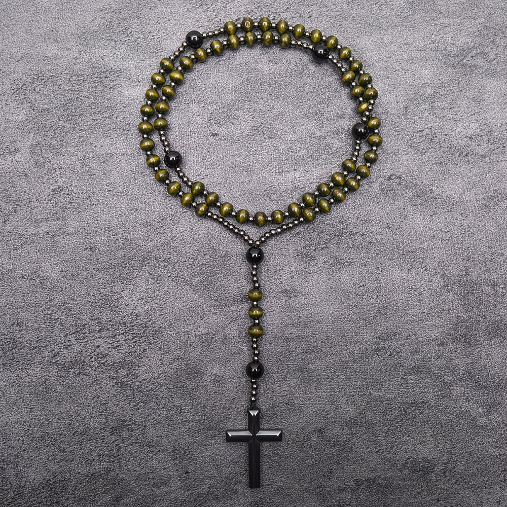Worn By Faith™ Rosary Cross Necklace