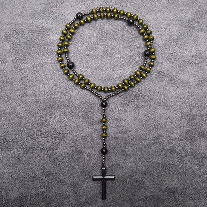 Worn By Faith™ Rosary Cross Necklace