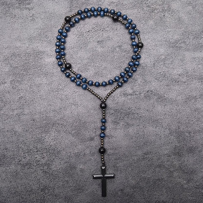 Worn By Faith™ Rosary Cross Necklace