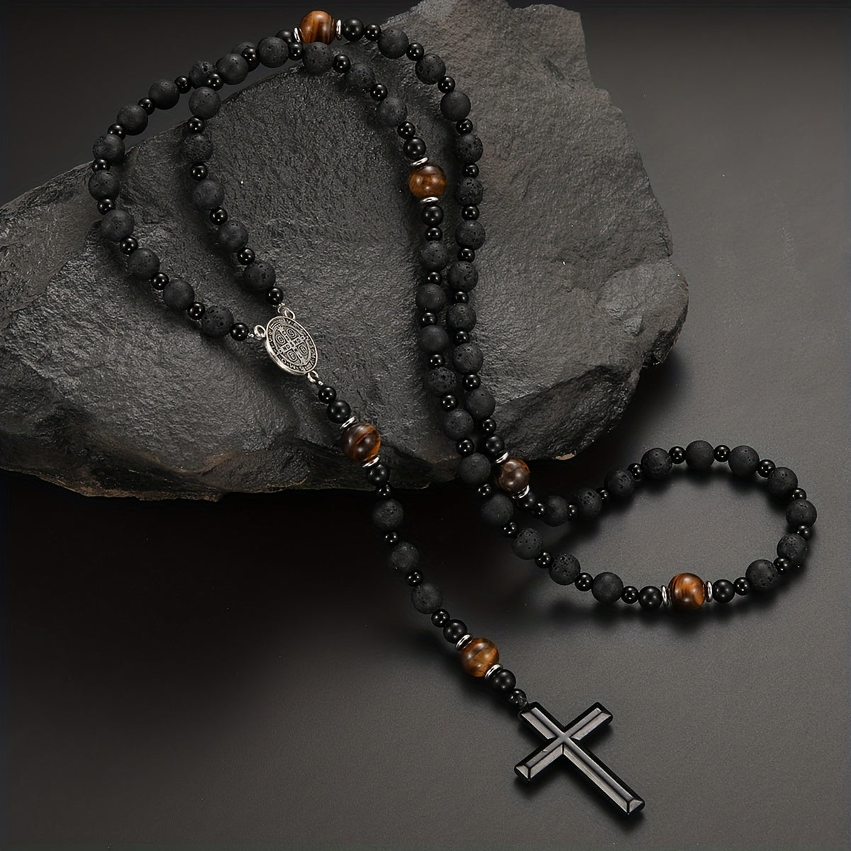 Worn By Faith™ St Benedict Necklace