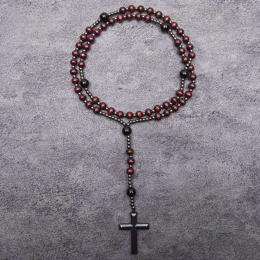 Worn By Faith™ Rosary Cross Necklace