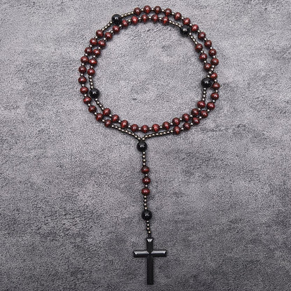 Worn By Faith™ Rosary Cross Necklace