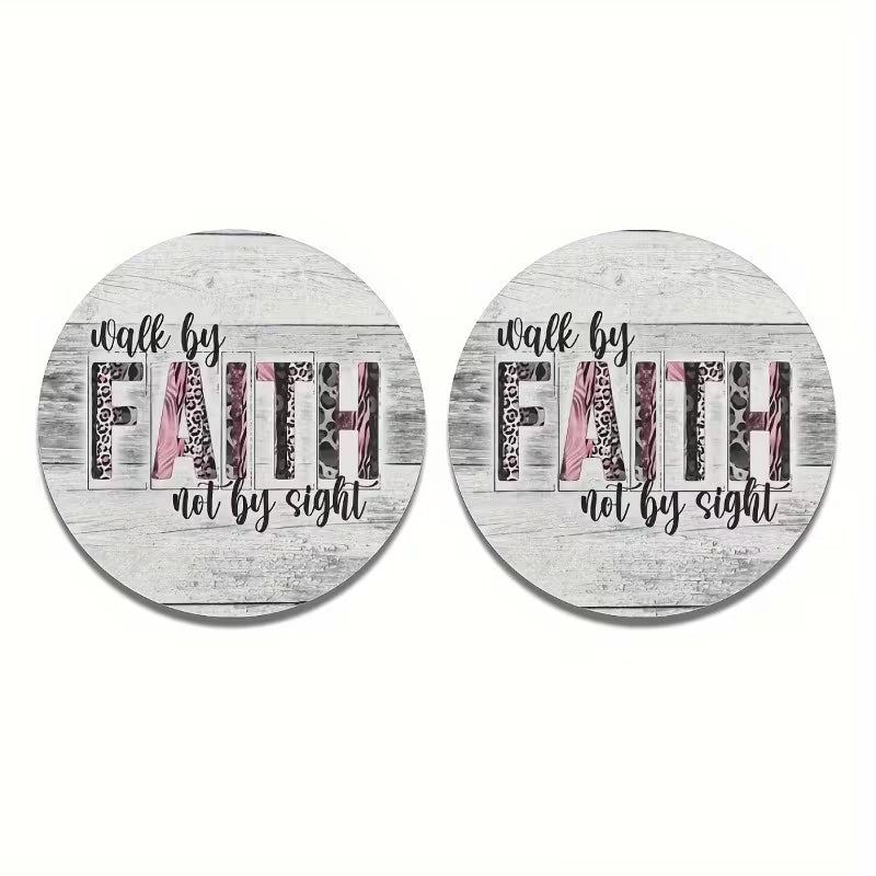 Driven By Faith™ Car Coasters