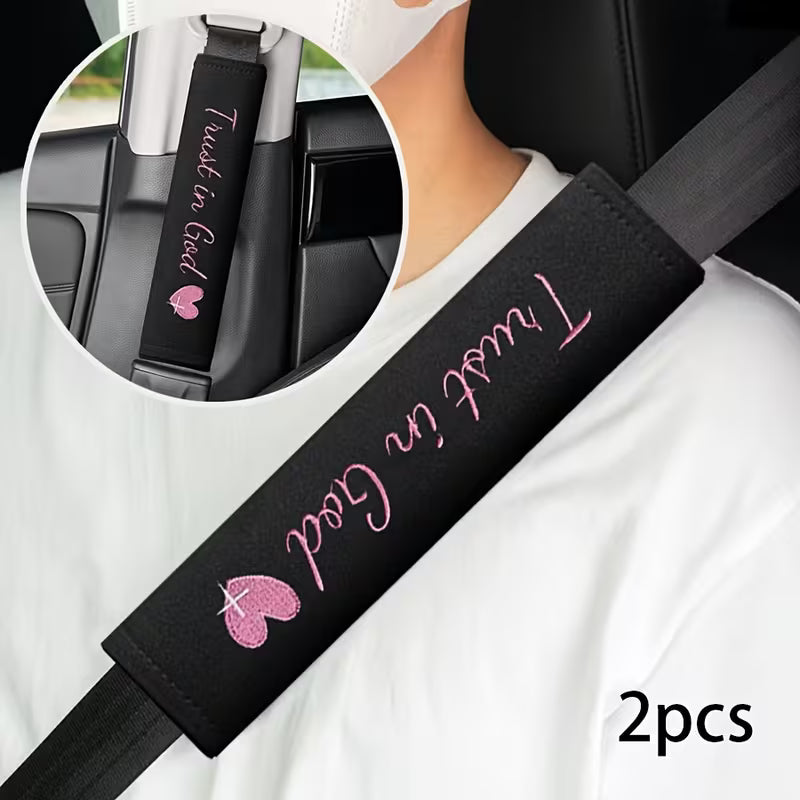Driven By Faith™ Seat Belt Pads