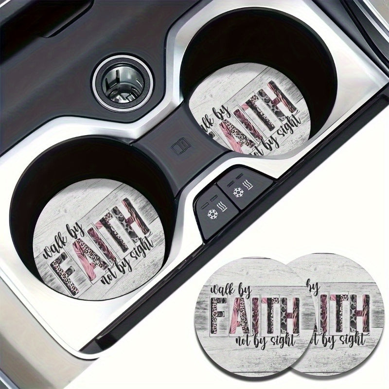 Driven By Faith™ Car Coasters