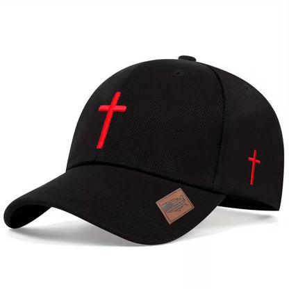 Worn By Faith™ Signature Cross Adjustable Cap