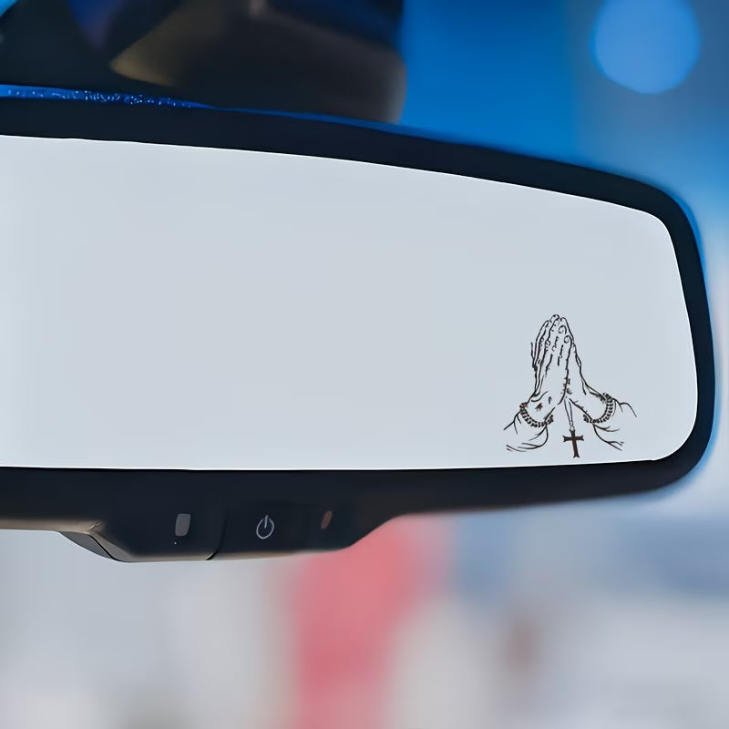 Driven By Faith™ FaithGuard Mirror Decal