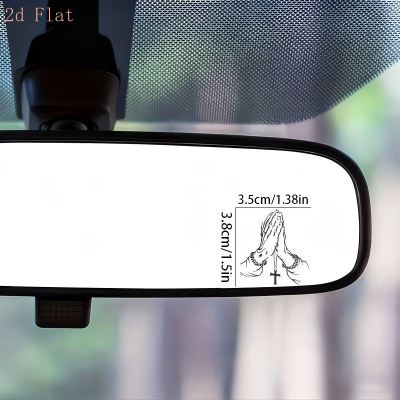 Driven By Faith™ FaithGuard Mirror Decal