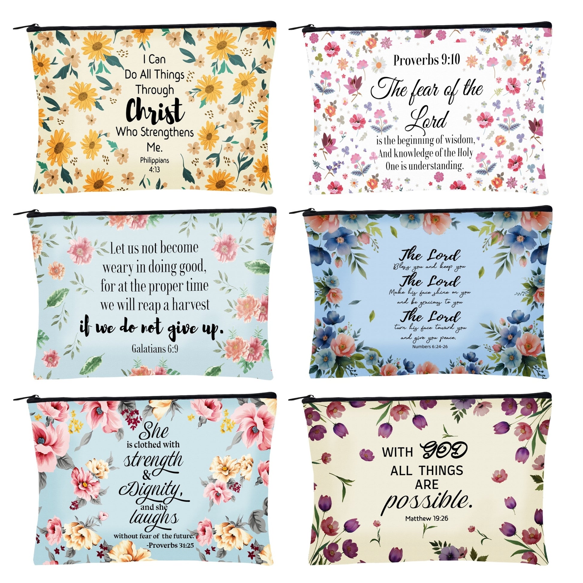 Worn By Faith™ Pencil Pouch Set