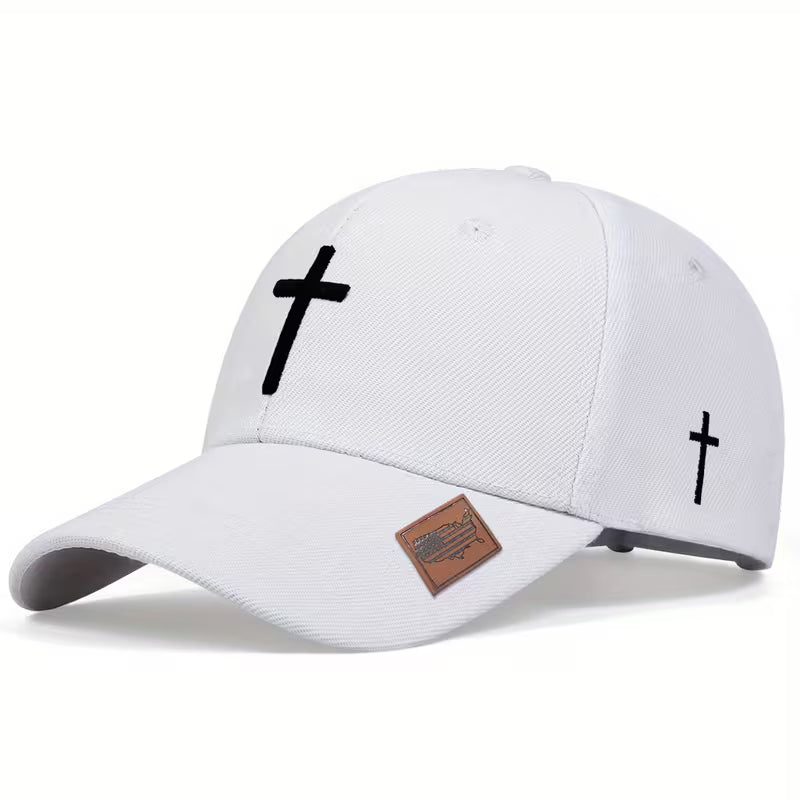 Worn By Faith™ Signature Cross Adjustable Cap