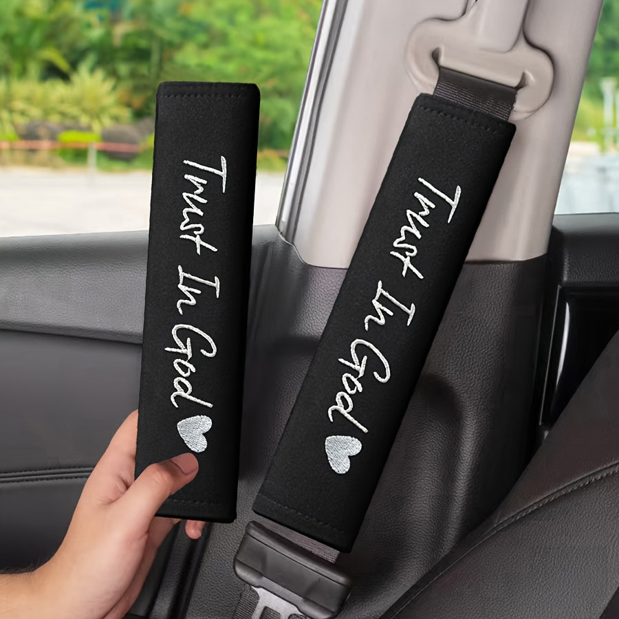 Driven By Faith™ Seat Belt Pads