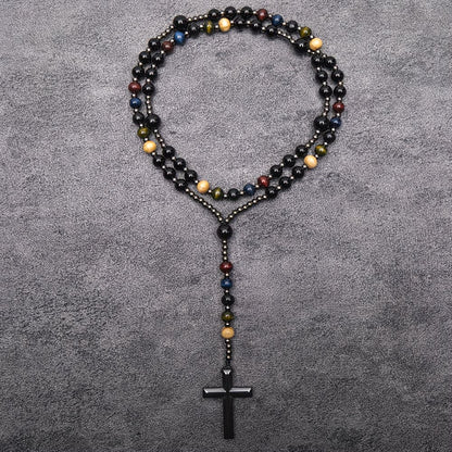 Worn By Faith™ Rosary Cross Necklace