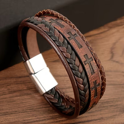 Worn By Faith™ Cross Armband