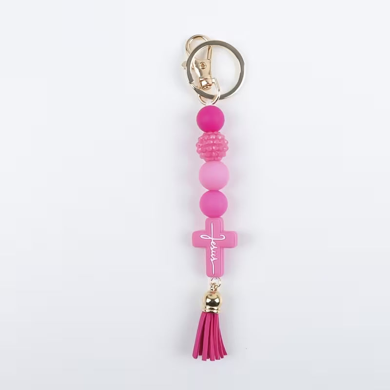 Worn By Faith™ Tassel Keyring