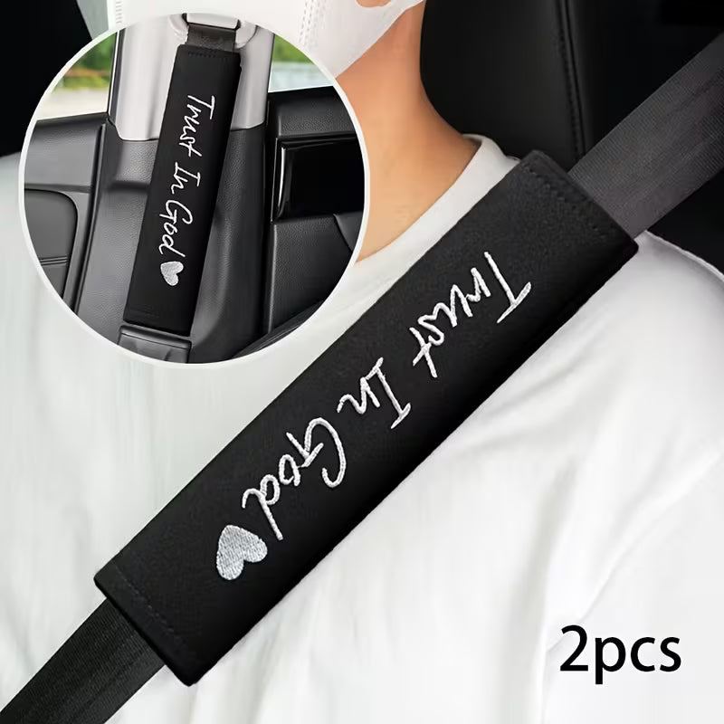 Driven By Faith™ Seat Belt Pads